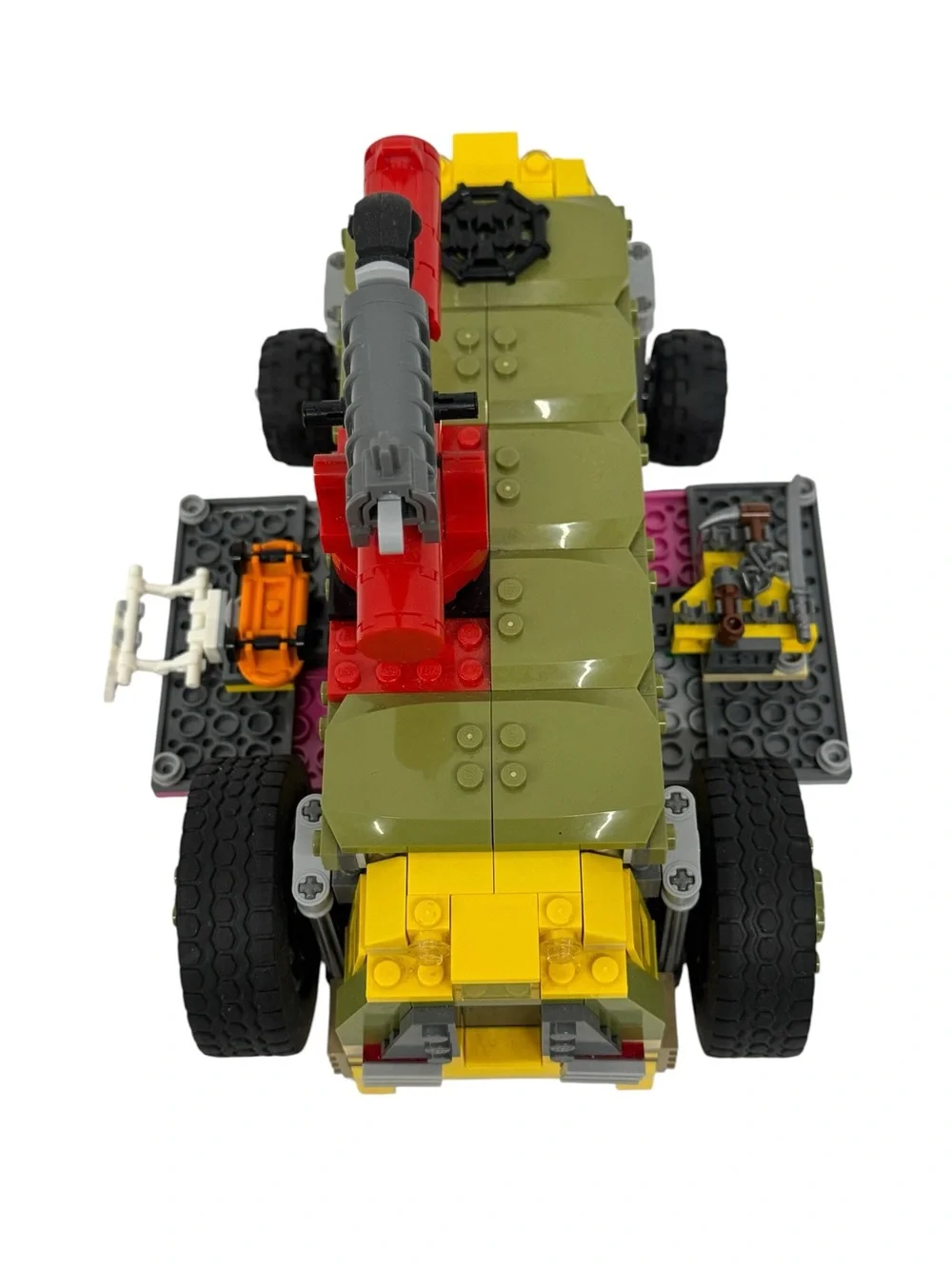 LEGO Teenage Mutant Ninja Turtles: The Shellraiser Street Chase 79104 Incomplete